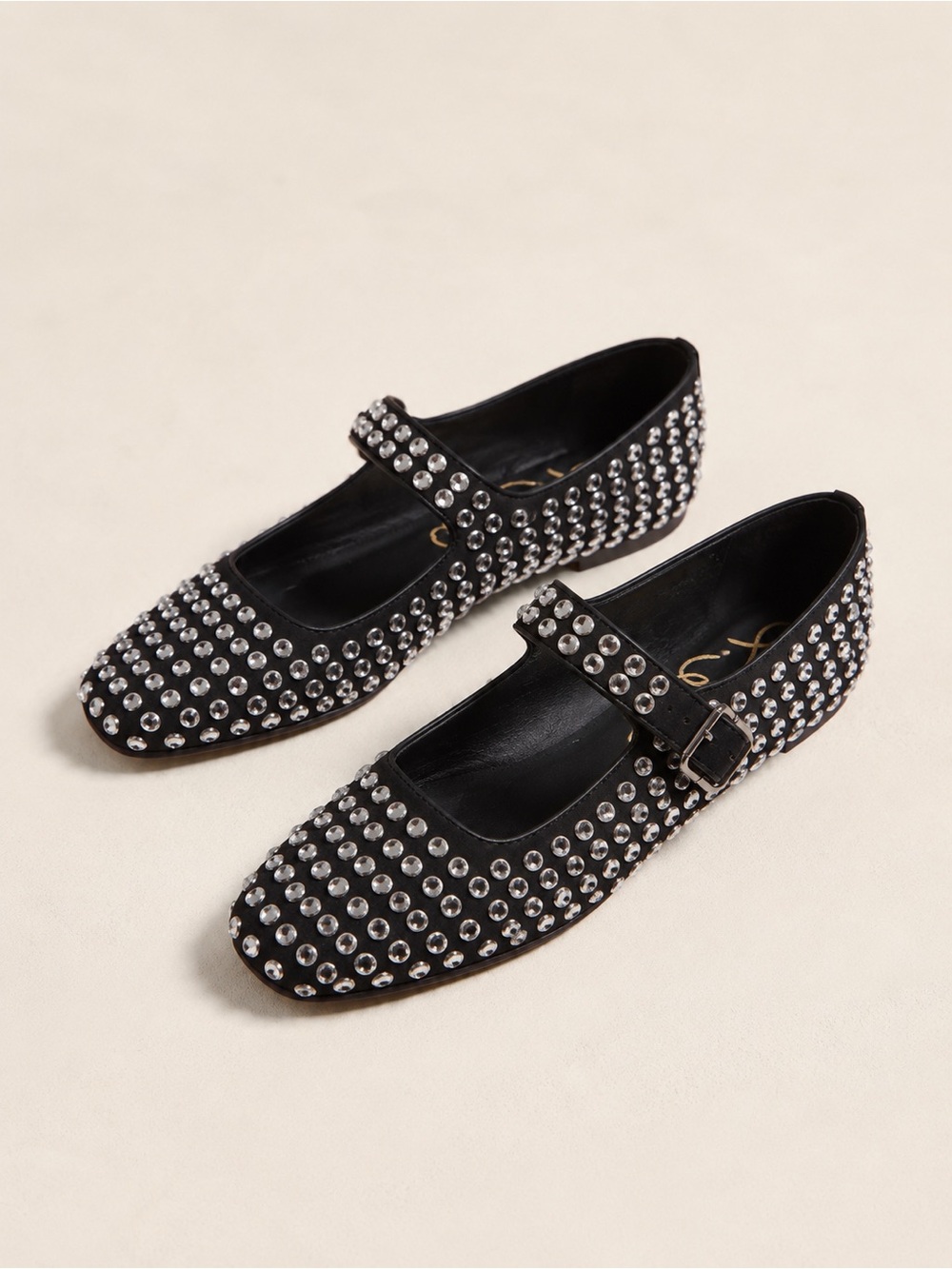 NWT Sam Edelman Michaela Rhinestone Mary
Jane Flat Sz 7,5 (no original box)